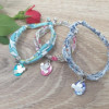 Bracelet colombe liberty nacre pour jeune fille – Confirmation