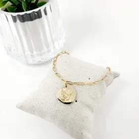 Bracelet religieux d'une colombe Esprit Saint en pendentif sur chaine