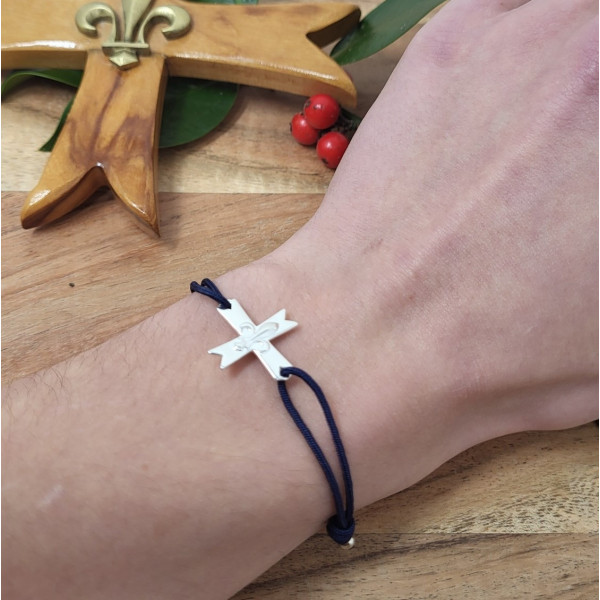 Bracelet Croix des Scouts d’Europe – symbole de foi et d’engagement