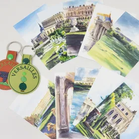 Porte-clés et carte de créateurs  Versailles Forever