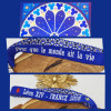 Porte-clés Léon XIV France 2026 | Souvenir religieux