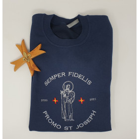 Onyx sweat shirt tee shirt rayé brodé marin personnalisé polo