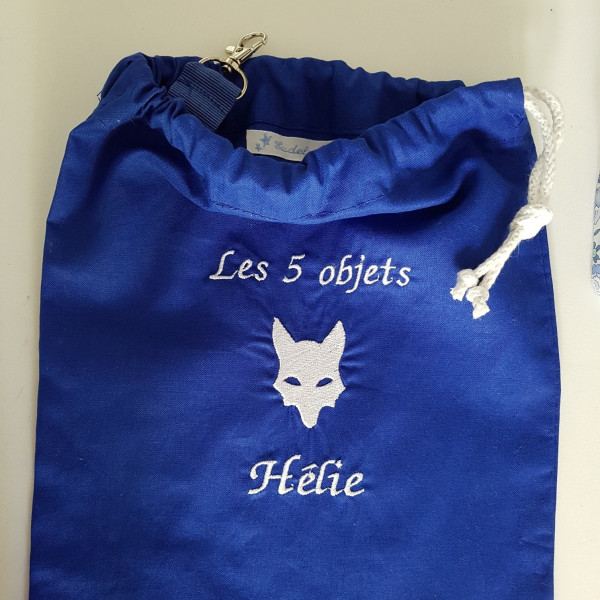 Aventurine sac à dos enfant bébé crèche cartable crèche broderie