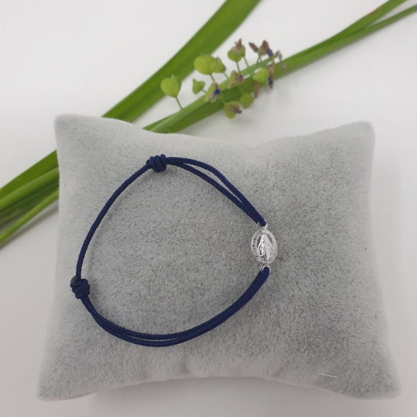 Premier bracelet de foi avec Médaille Miraculeuse pour toute la famille